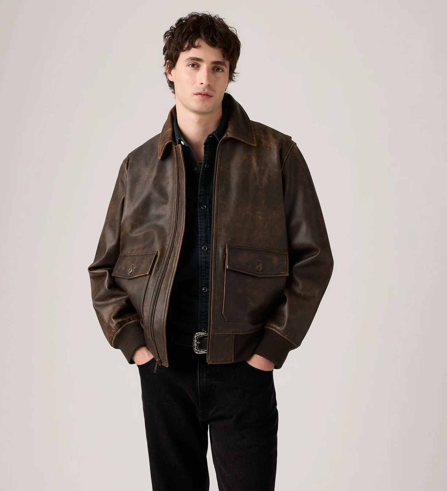 Heritage Brown Leather Jacket